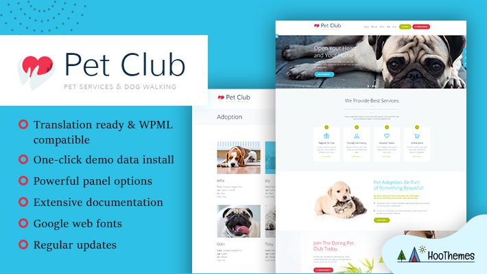 pet club website